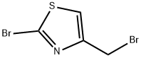 2-溴4-溴甲基噻唑 结构式