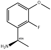 (1R)-1-(2-FLUORO-3-METHOXYPHENYL)ETHYLAMINE 结构式
