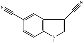 3,5-Dicyanoindole 结构式