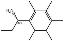 (1S)-1-(2,3,4,5,6-PENTAMETHYLPHENYL)PROPYLAMINE 结构式