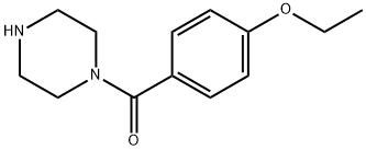 1-(4-ETHOXYBENZOYL)PIPERAZINE 结构式