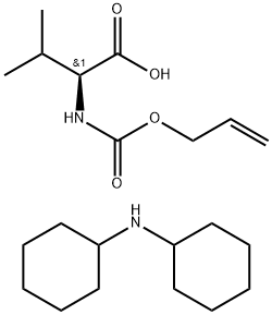 ALOC-VAL-OH DCHA 结构式