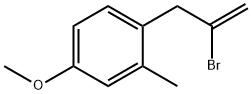 2-BROMO-3-(4-METHOXY-2-METHYLPHENYL)-1-PROPENE 结构式