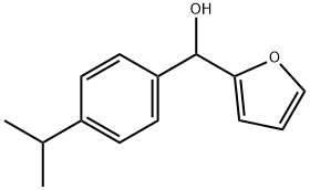 2-FURYL-(4-ISOPROPYLPHENYL)METHANOL 结构式