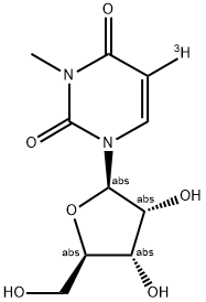N3-methyluridine, [3H]- 结构式