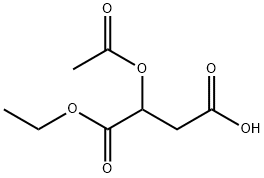 3-乙酰氧基-4-乙氧基-4-氧代丁酸 结构式