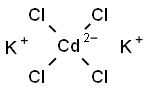 CADMIUM POTASSIUM CHLORIDE 结构式