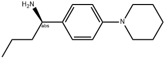 (1R)-1-(4-PIPERIDYLPHENYL)BUTYLAMINE 结构式