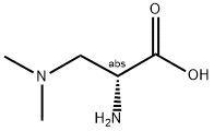 BETA-N,N-DIMETHYLAMINO-D-ALA 结构式