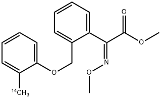 KRESOXIM-METHYL-O-CRESOL-CH3-14C 结构式