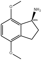 (1S)-4,7-DIMETHOXYINDANYLAMINE 结构式