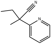 2-METHYL-2-PYRIDIN-2-YL-BUTYRONITRILE 结构式