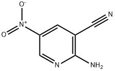 2-AMINO-3-CYANO-5-NITROPYRIDINE 结构式