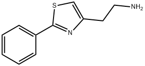 2-(2-苯基-1,3-噻唑-4-基)乙烷-1-胺 结构式