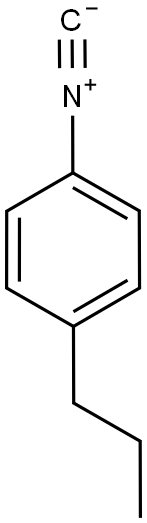 4-PROPYL-PHENYLISOCYANIDE 结构式