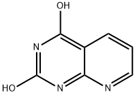 2,4-DIHYDROXYPYRIDO[2,3-D]PYRIMIDINE 结构式