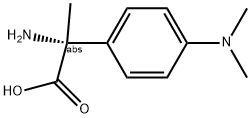 (2R)-2-AMINO-2-[4-(DIMETHYLAMINO)PHENYL]PROPANOIC ACID 结构式
