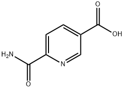 6-(AMINOCARBONYL)NICOTINIC ACID 结构式