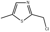 2-CHLOROMETHYL-5-METHYL-THIAZOLE 结构式