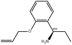 (1R)-1-(2-PROP-2-ENYLOXYPHENYL)PROPYLAMINE 结构式