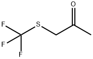 1-TRIFLUOROMETHYLSULFANYL-PROPAN-2-ONE 结构式