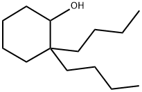 2,2-DIBUTYLCYCLOHEXANOL 结构式