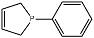 1-PHENYL-2,5-DIHYDRO-1H-PHOSPHOLE 结构式