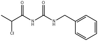 1-苄基-3-(2-氯丙酰基)脲 结构式