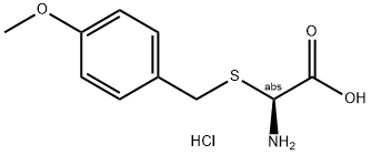 H-L-NCYS(PMEOBZL)-OH HCL 结构式