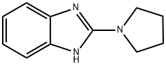 2-PYRROLIDIN-1-YL-1H-BENZIMIDAZOLE 结构式