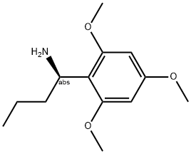 (1R)-1-(2,4,6-TRIMETHOXYPHENYL)BUTYLAMINE 结构式