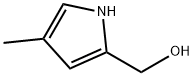 (4-甲基-1H-吡咯-2-基)甲醇 结构式