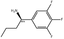 (1R)-1-(3,4,5-TRIFLUOROPHENYL)BUTYLAMINE 结构式