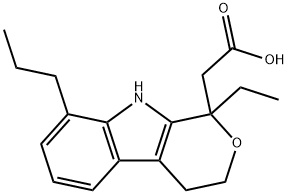 1-正丙基依托度酸 结构式
