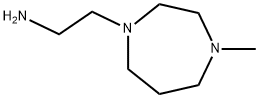 2-(4-甲基-1,4-二氮杂庚烷-1-基)乙胺 结构式