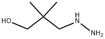 3-HYDRAZINO-2,2-DIMETHYL-PROPAN-1-OL 结构式