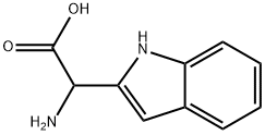 Amino-(1H-indol-2-yl)-acetic acid 结构式