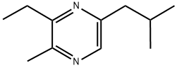 2-甲基-3-乙基-5(6)-异丁基吡嗪 结构式
