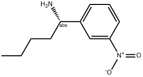 (1S)-1-(3-NITROPHENYL)PENTYLAMINE 结构式