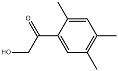 2-HYDROXY-1-(2,4,5-TRIMETHYLPHENYL)ETHANONE 结构式