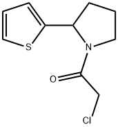 1-(CHLOROACETYL)-2-THIEN-2-YLPYRROLIDINE 结构式