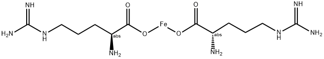 IRON ARGINATE 结构式