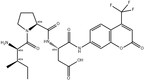 D-ILE-PRO-ARG-7-AMINO-4-TRIFLUOROMETHYLCOUMARIN 结构式