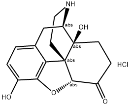 NOROXYMORPHONE HYDROCHLORIDE 结构式