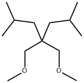 2,2-DIISOBUTYL-1,3-DIMETHOXYPROPANE 结构式