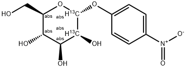 4-NITROPHENYL ALPHA-D-[1,2-13C2]MANNOPYRANOSIDE 结构式