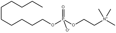 O-(Decylphosphoryl)choline 结构式