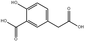 5-CARBOXYMETHYL-2-HYDROXY-BENZOIC ACID 结构式