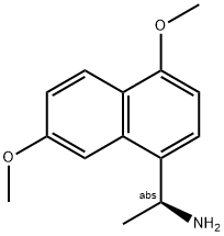 (1S)-1-(4,7-DIMETHOXYNAPHTHYL)ETHYLAMINE 结构式