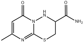 8-METHYL-6-OXO-3,4-DIHYDRO-2H,6H-PYRIMIDO[2,1-B][1,3,4]THIADIAZINE-3-CARBOXAMIDE 结构式